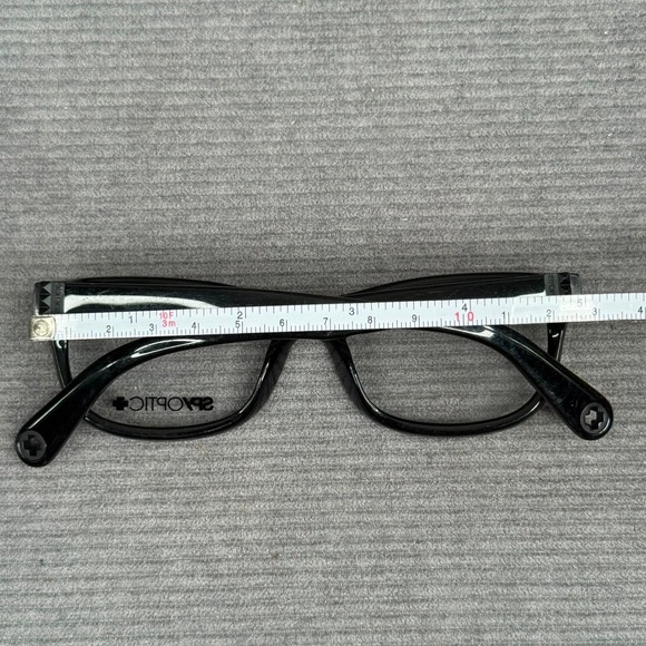 Spy Optic Molly Black Y2k Eyeglasses Frames 52-18-145 Rectangular G10 main image 5